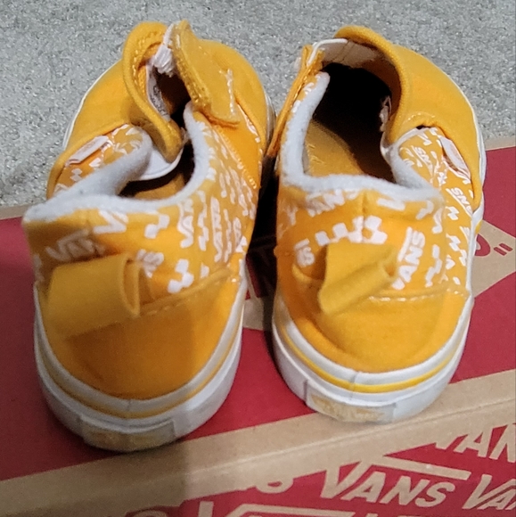 Vans Classic Slip Yellow/White Unisex - Picture 2 of 5